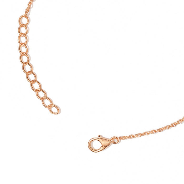 Playful Charms Rose Gold-Plated 925 Silver Bracelet