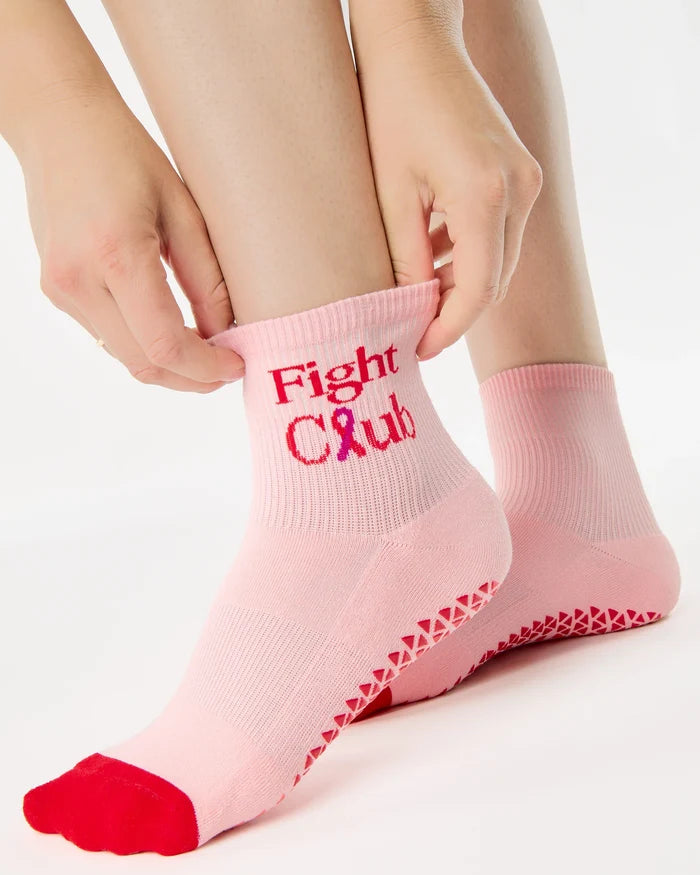 Pointe Studio X Susan G Komen Fight Club Ankle
