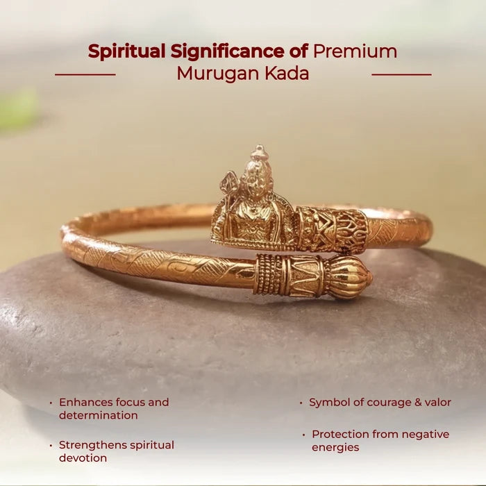 Premium Murugan Kada | Spiritual Jewelry for Strength and Protection - view 5