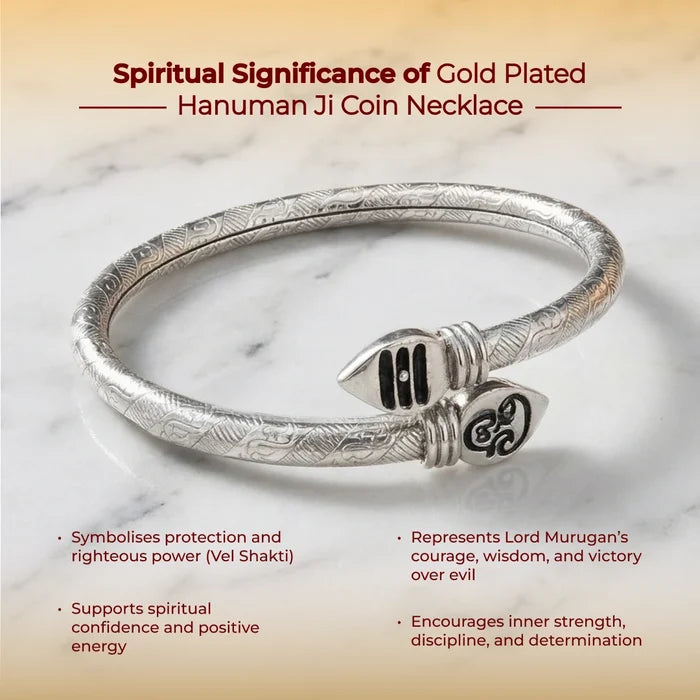 Premium Murugan Vel Kada | Spiritual Jewelry for Strength and Protection - view 7