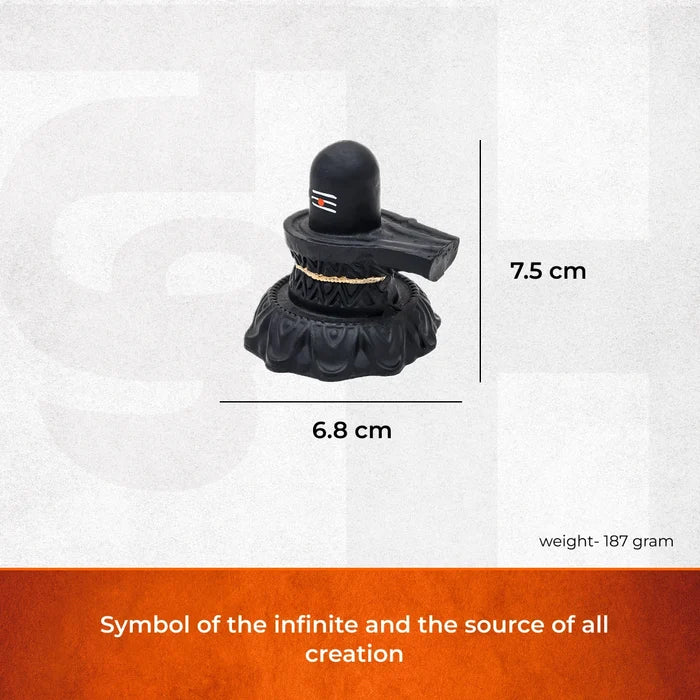 Premium Resin Shivling Idol – Ideal for Car & Office Desk - view 2