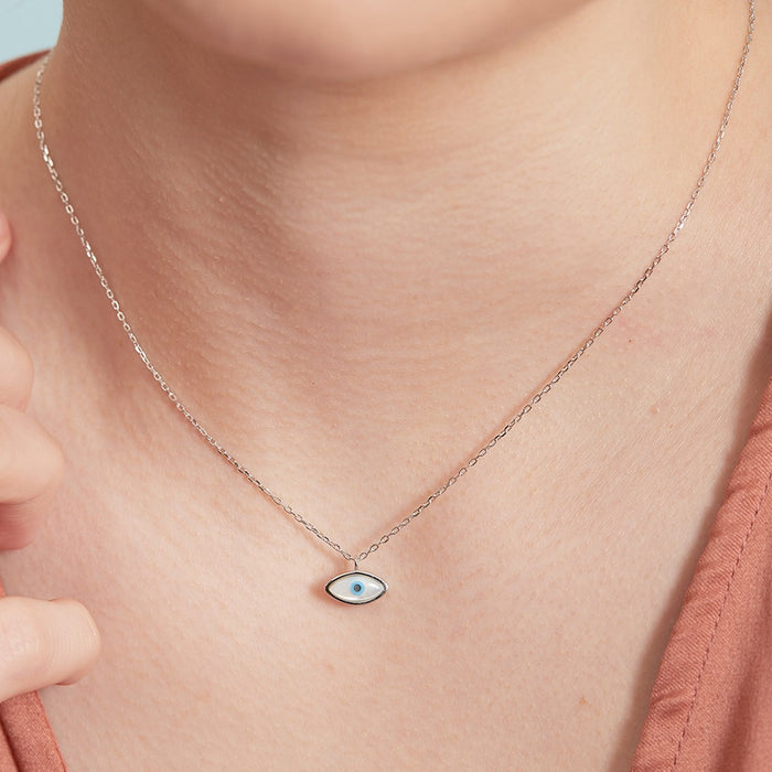 Protector Evil Eye 925 Silver Necklace