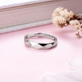 Pure Elegance Rhodium Plated 925 Silver Mens Ring (Adjustable)