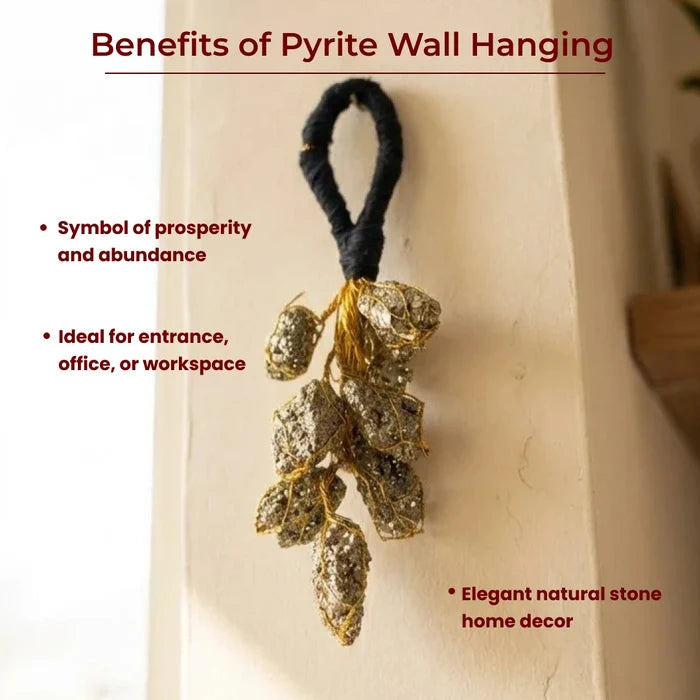 Pyrite Wall Hanging - view 2