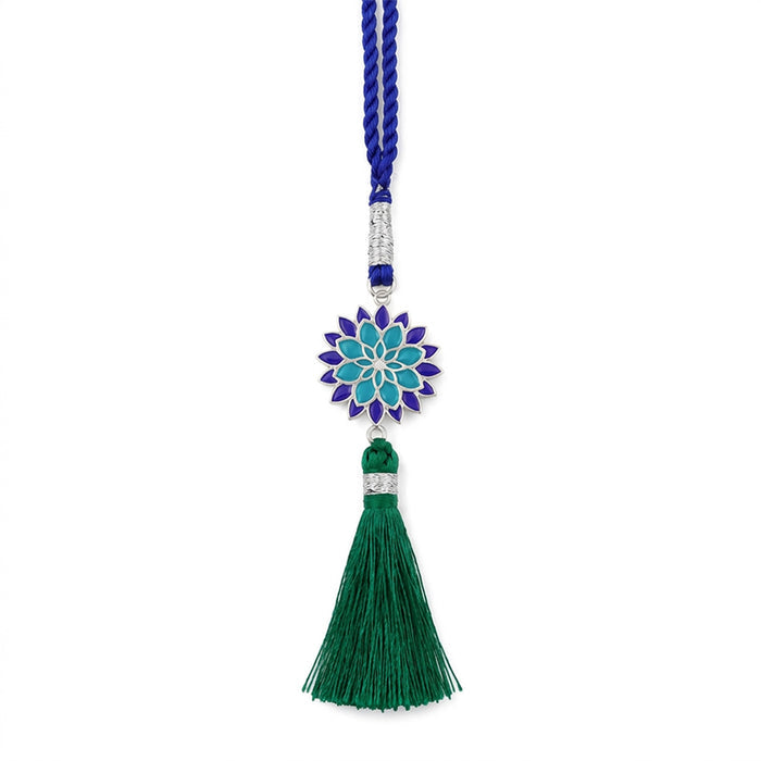 Radiant Bloom Rhodium Plated 925 Silver Lumba