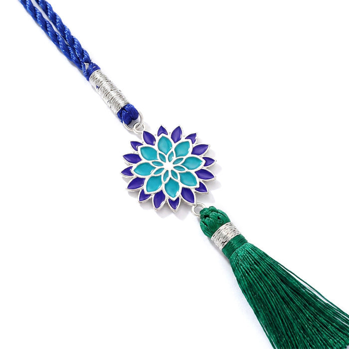 Radiant Bloom Rhodium Plated 925 Silver Lumba