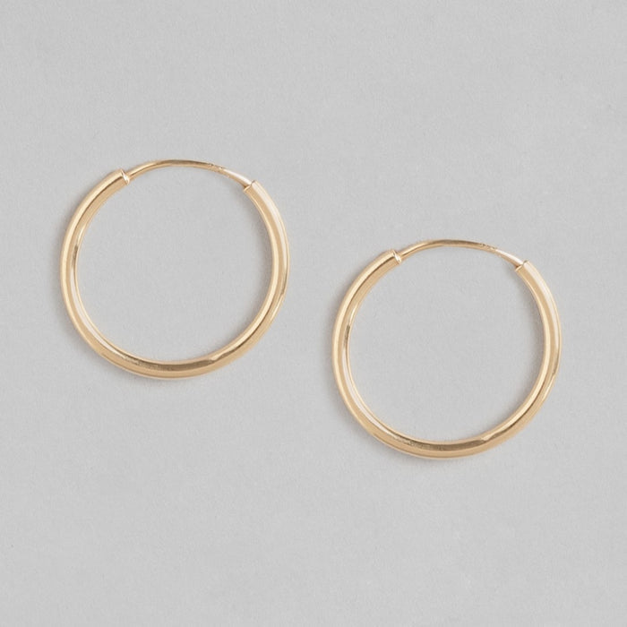 Radiant Duo 925 Sterling Silver Rose Gold-Plated Double Hoop Earrings Set