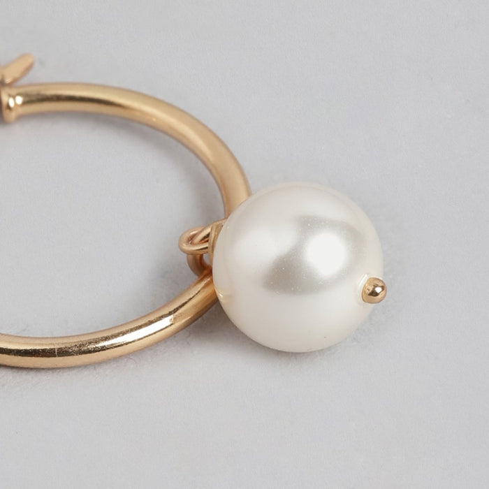 Radiant Duo 925 Sterling Silver Rose Gold-Plated Double Hoop Earrings Set