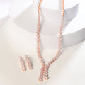 Radiant Elegance Rose Gold Plated 925 Sterling Silver Jewellery Set