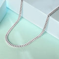 925 Sterling Silver Radiant Gems CZ 925 Sterling Silver Chain for Men for Women – Zavya
