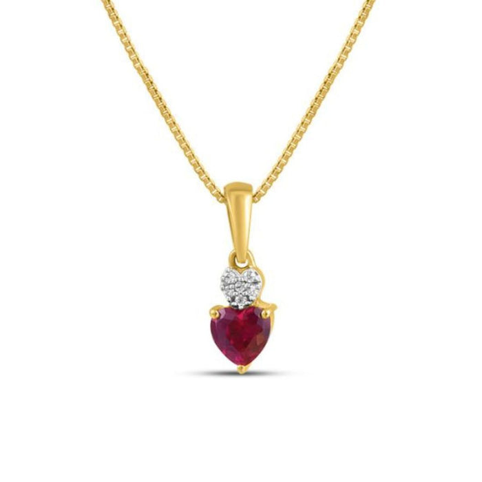Radiant Heart Gold Plated 925 Sterling Silver Jewellery Set