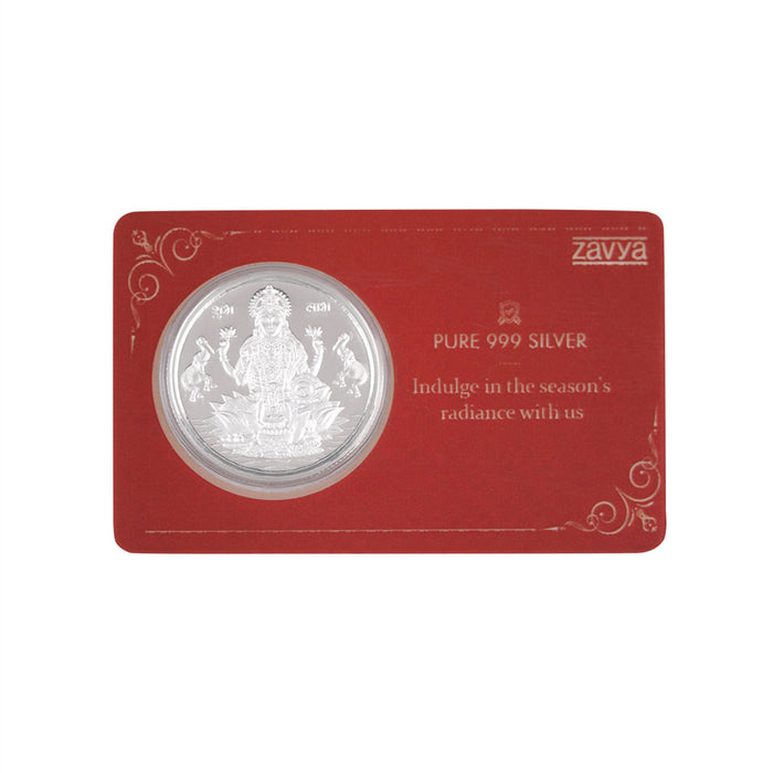 Radiant Lakshmi 999 Fine Silver Coin- 10 gm