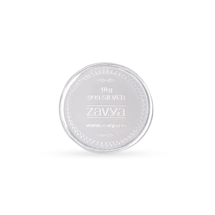 Radiant Lakshmi 999 Fine Silver Coin- 10 gm