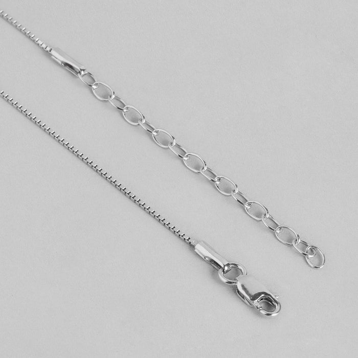 Radiant Rhodium Circle of Sparkle with Green CZ 925 Sterling Silver Pendant with Chain