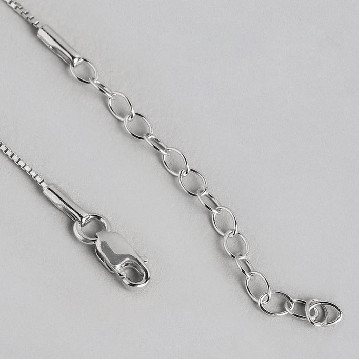 Radiant Triangle Enigma Rhodium-Plated CZ 925 Sterling Silver Jewelry Set
