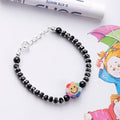 Rainbow Flower Smiley 925 Sterling Silver Kids Bracelet (Age : 0-3 Years)