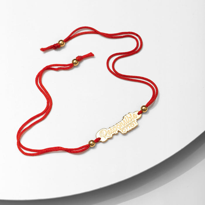 Rakhi Special 925 Sterling Silver Responsible Bhai Rakhi