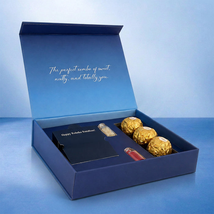 Rakhi Special Ferrero Rocher Gift Hamper (Hamper Only)