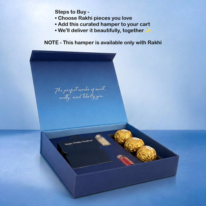 Rakhi Special Ferrero Rocher Gift Hamper (Hamper Only)