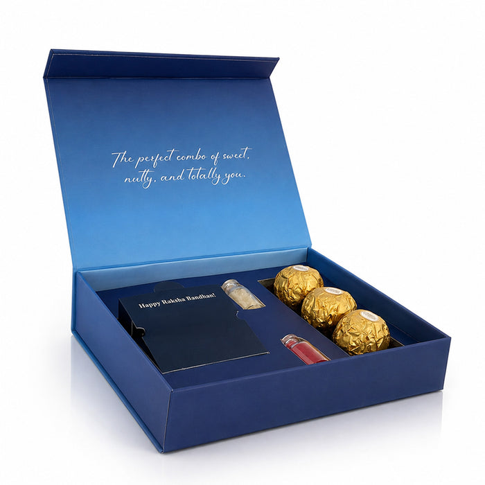 Rakhi Special Ferrero Rocher Gift Hamper (Hamper Only)