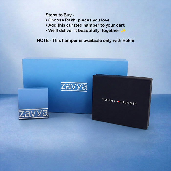 Rakhi Special Tommy Hilfiger Gift Hamper for Brother (Hamper Only)