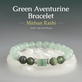 Rashi bracelet duo – two natural zodiac stone bracelets