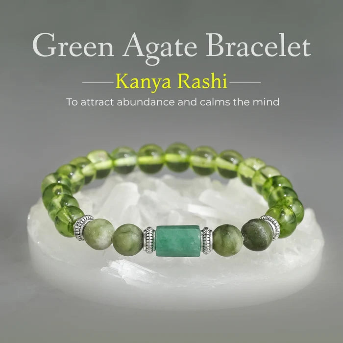 Rashi bracelet trio – three natural zodiac stone bracelets