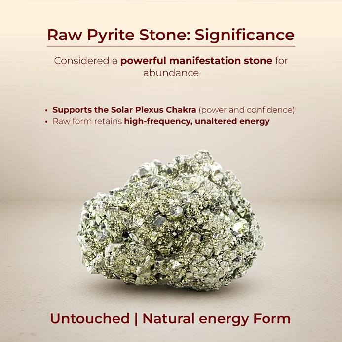 Raw Pyrite Anklet