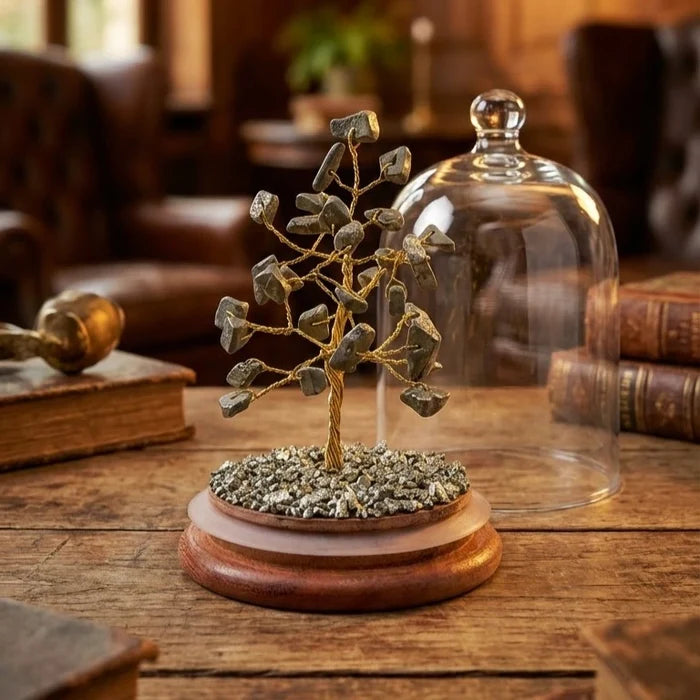 Raw Pyrite Tree