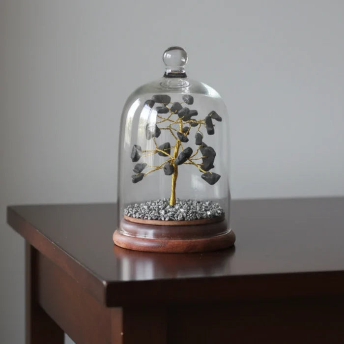 Raw Pyrite Dome Tree - view 3
