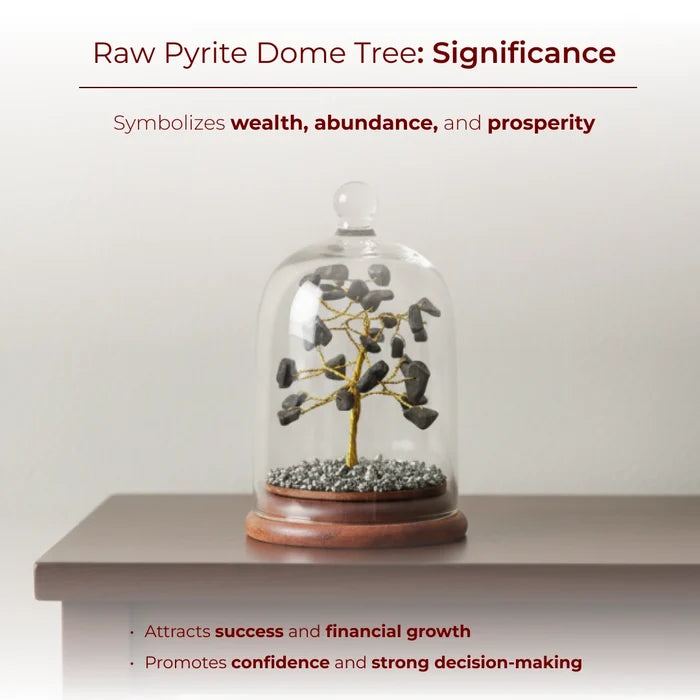 Raw Pyrite Dome Tree - view 5