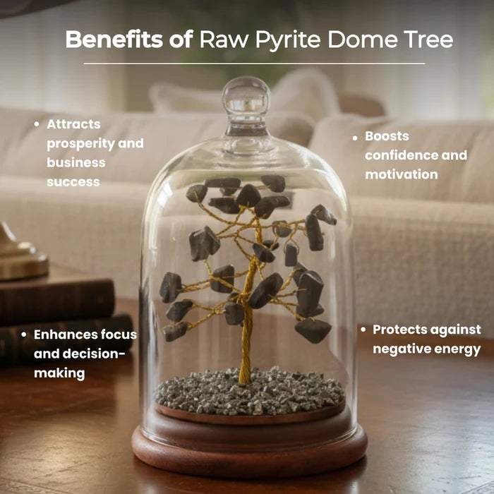 Raw Pyrite Dome Tree - view 6