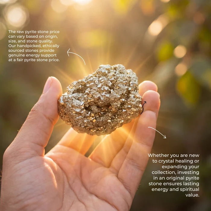 Raw Pyrite Stone - view 3