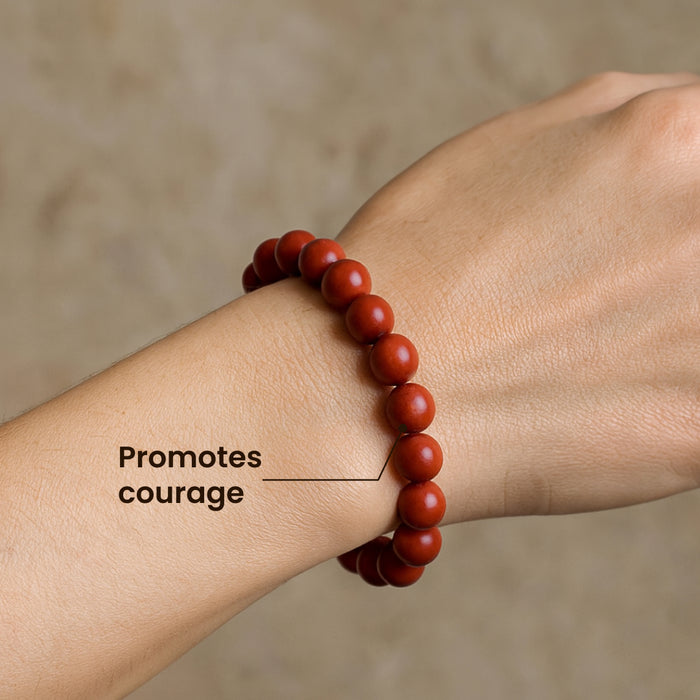 Red Jasper Bracelet - view 2