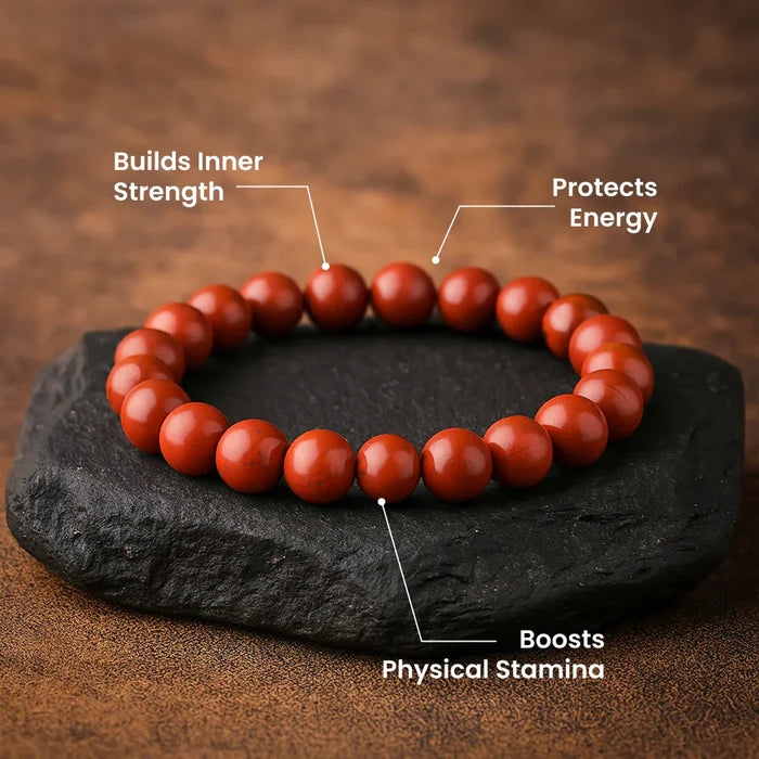 Red Jasper Bracelet - view 4