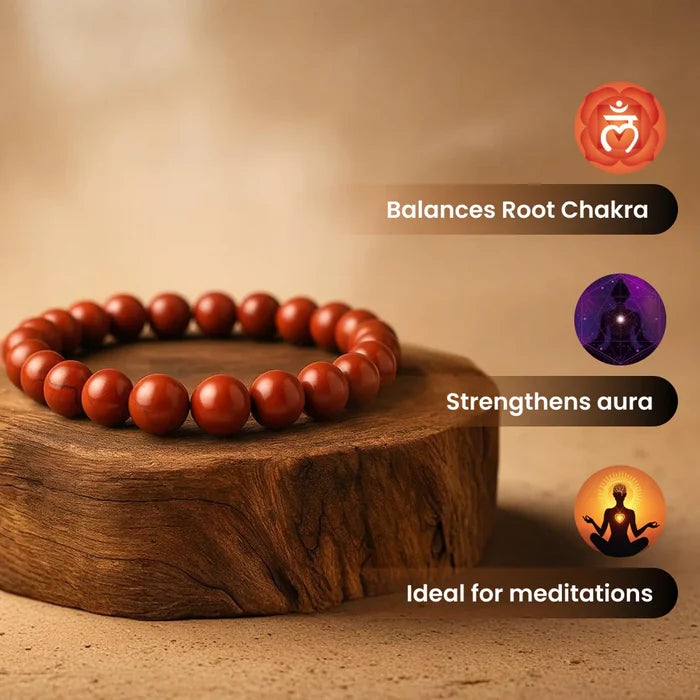 Red Jasper Bracelet - view 6