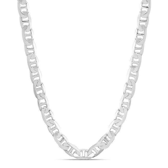 Refined 925 Sterling Silver Men's Linked Chain