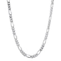 Refined Links Rhodium Plated 925 Sterling Silver Men's Chain