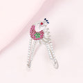 Regal Peacock Multi CZ Rhodium Plated 925 Silver Womens Ring