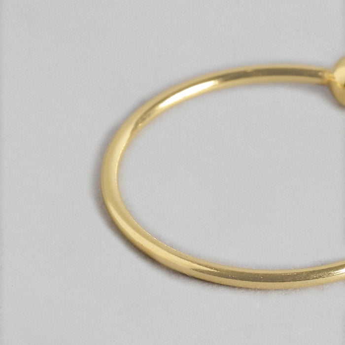 Rhodium & Gold Plating 925 Sterling Silver Earring Combo