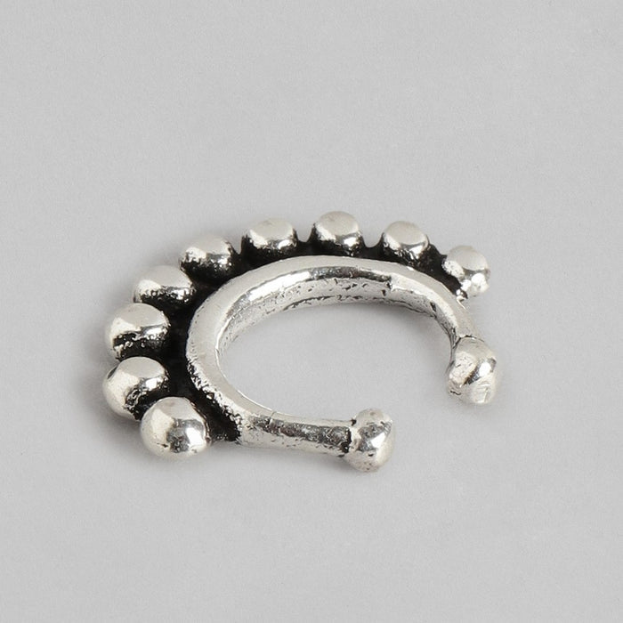 Rhodium Plated 925 Sterling Silver Septum Rings