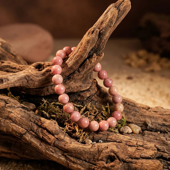 Rhodochrosite Stone Bracelet