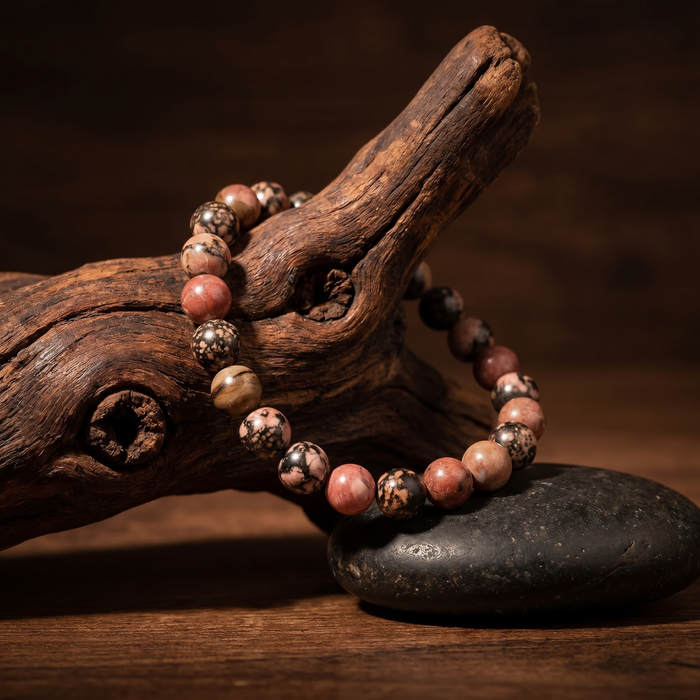 Rhodonite Stone Bracelet