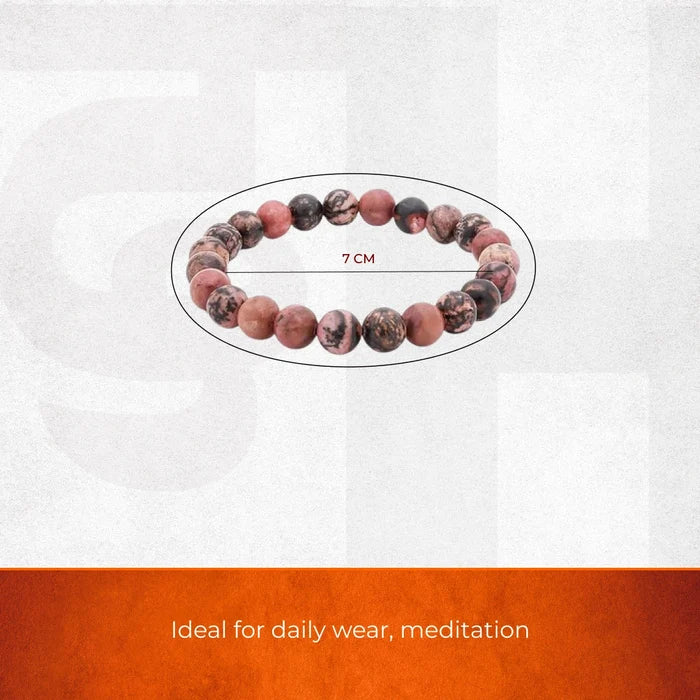 Rhodonite Stone Bracelet - view 4