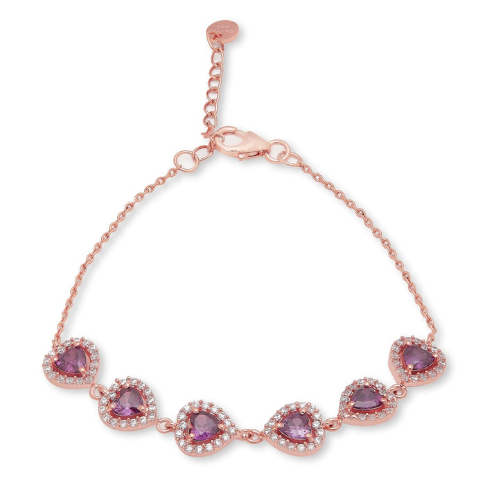 Romantic Reverie Rose Gold-Enchanted 925 Sterling Silver Bracelet