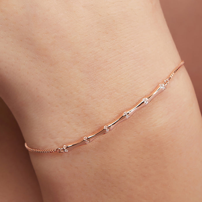 Rose Gold 925 Sterling Silver Jewellery Set