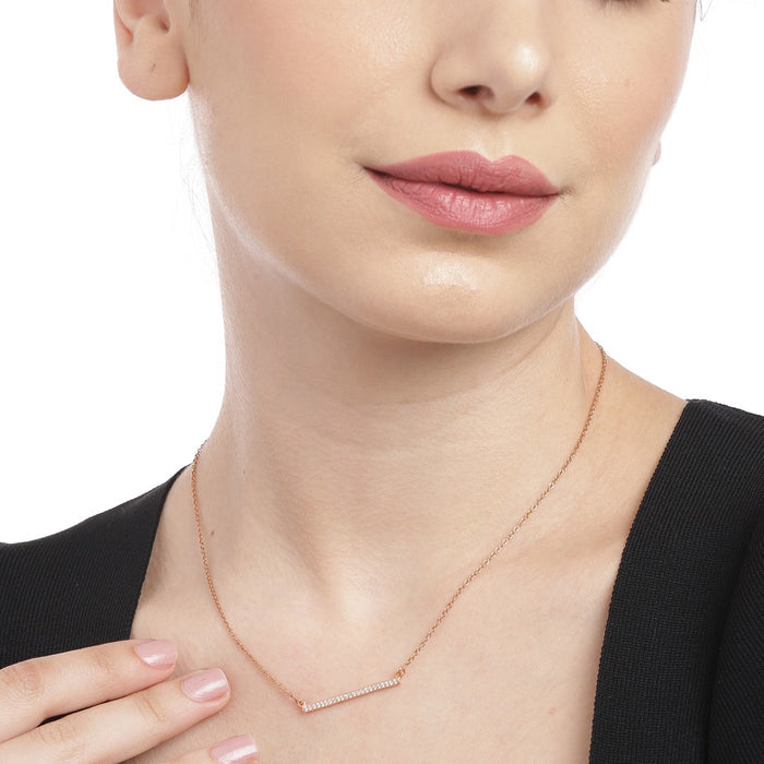 Rose Gold 925 Sterling Silver Jewellery Set