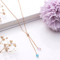 Rose Gold Elegance 925 Sterling Silver Rose gold Plated Necklace