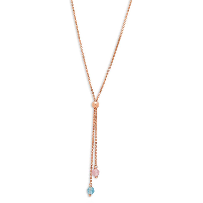 Rose Gold Elegance 925 Sterling Silver Rose gold Plated Necklace