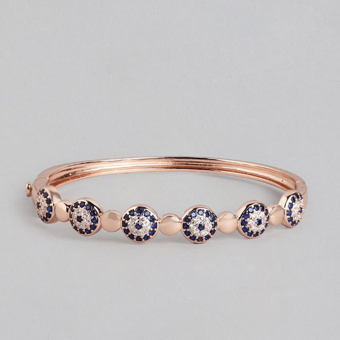 Rose Gold Eternity 925 Sterling Silver Rose gold Plated Bracelet